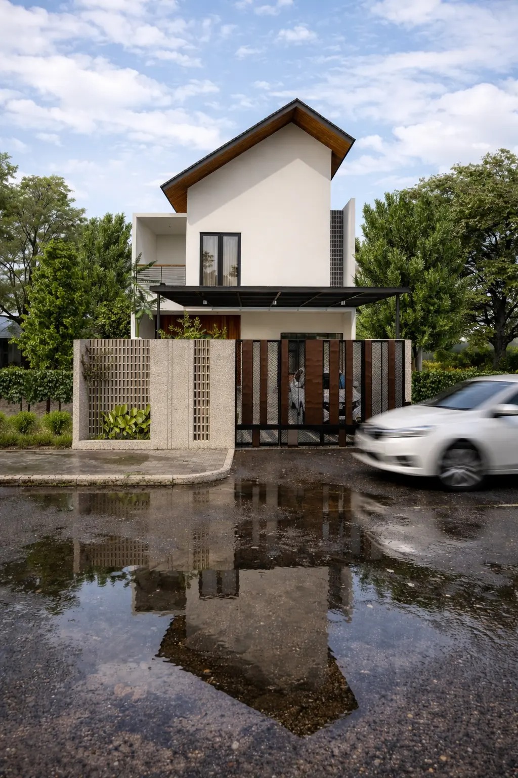 Desain Rumah Split Level
